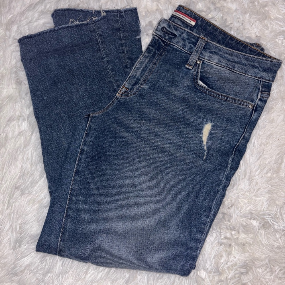 Vintage Tommy Hilfiger Women's Blue Boot Cut Jeans